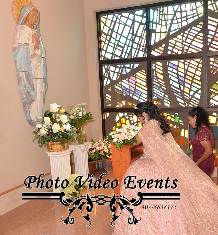 Quinceanera at St. John Vianney Catholic Church Orlando » Photo Video